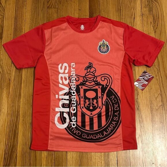 Chivas Replica Soccer Jersey Icon Sports Red Size Men’s Medium - Picture 1 of 9